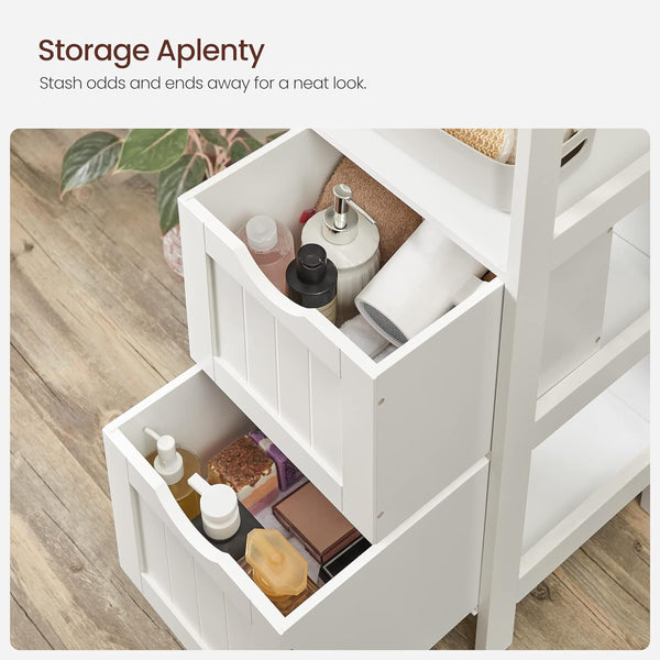 Bathroom Floor Cabinet with 2 Drawers - Karrari