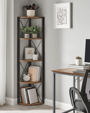 5-Tier Corner Shelf – Multifunction Storage Unit - Karrari