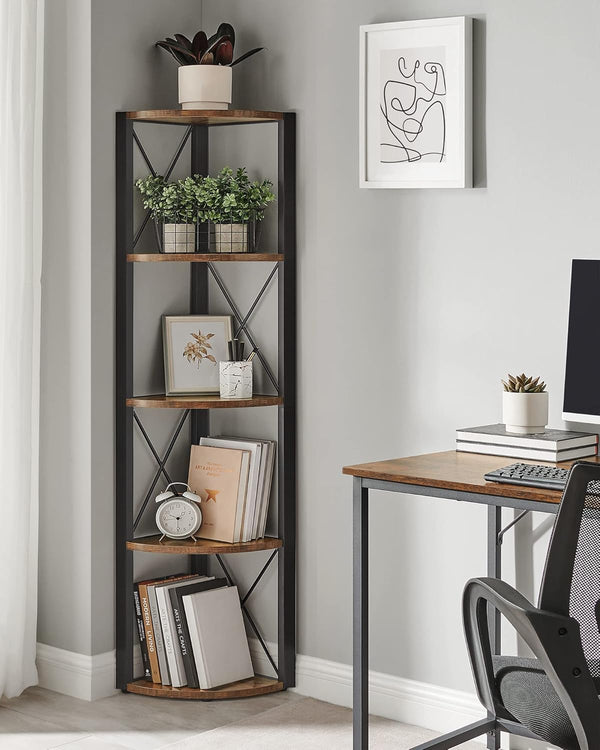 5-Tier Corner Shelf – Multifunction Storage Unit - Karrari