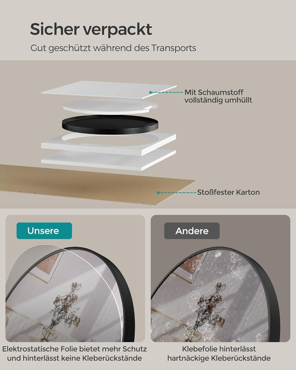 Round Wall Mirror - Karrari