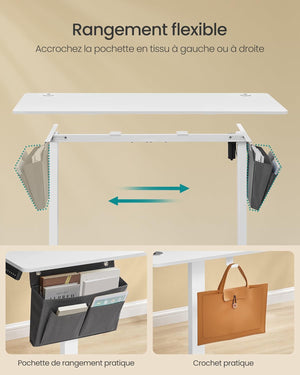 Electric Standing Desk – Adjustable Height with Memory Function - Karrari
