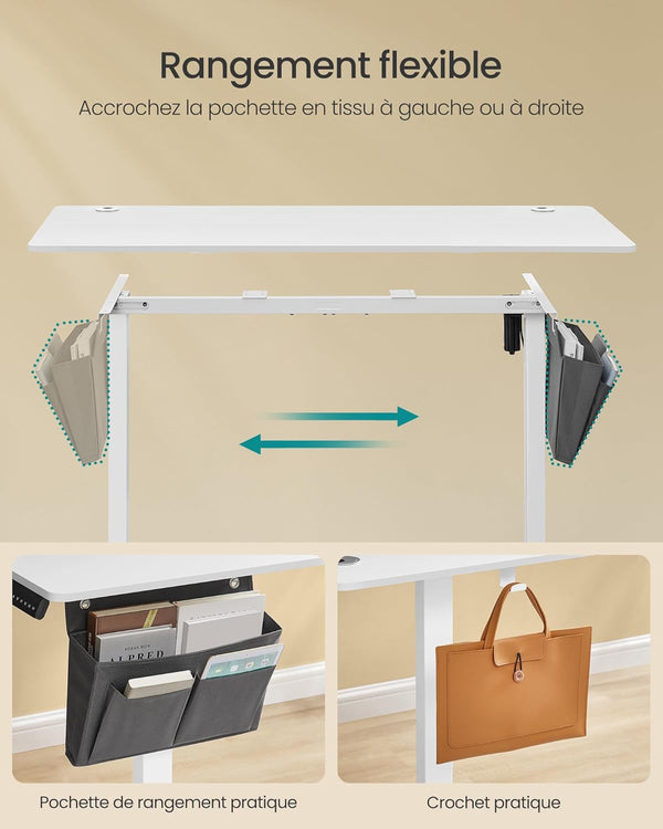 Electric Standing Desk – Adjustable Height with Memory Function - Karrari