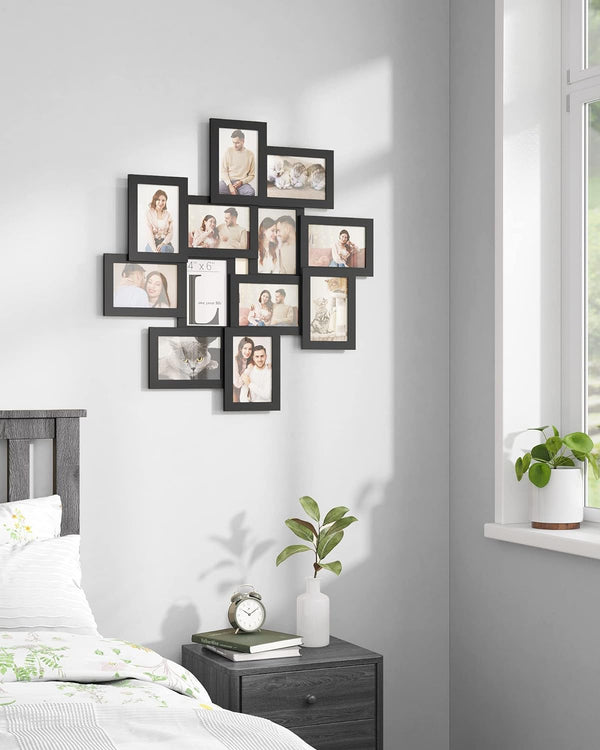 Collage Picture Frame for 12 Photos (4×6, Wall-Mounted) - Karrari