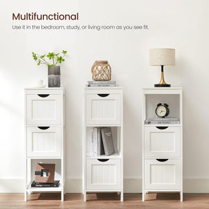 Bathroom Floor Cabinet with 2 Drawers - Karrari