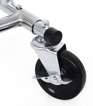 Heavy-Duty Metal Coat Rack Stand on Wheels - Karrari