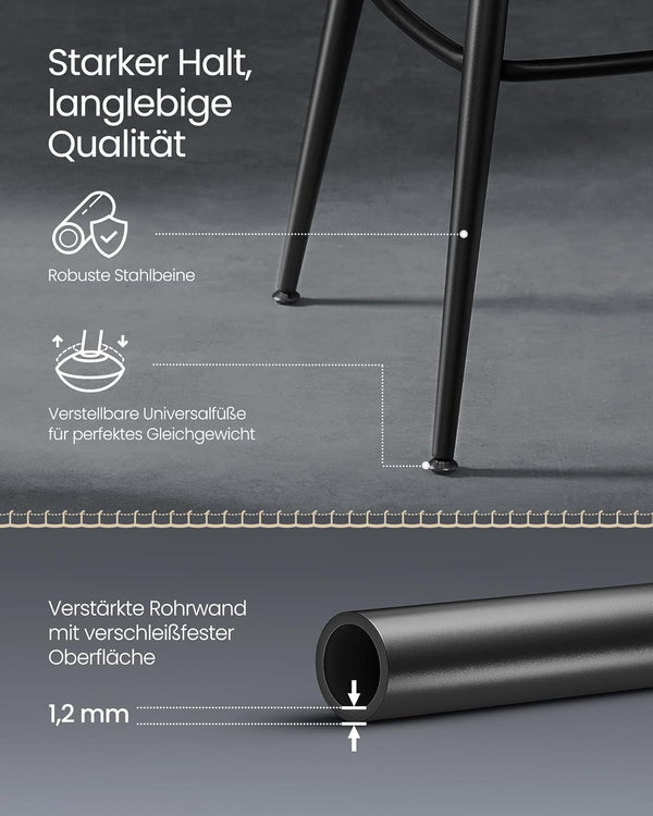 Swivel Faux Leather Bar Stools (Set of 2) - Karrari