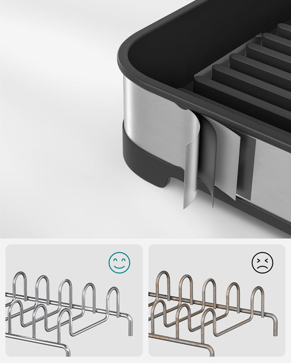 Small Stainless Steel Dish Drying Rack - Karrari