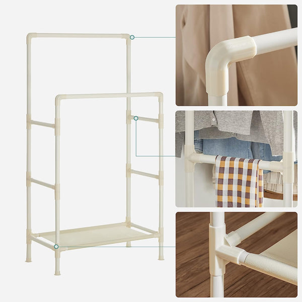 Metal Clothes Storage Rack – Easy Assembly - Karrari