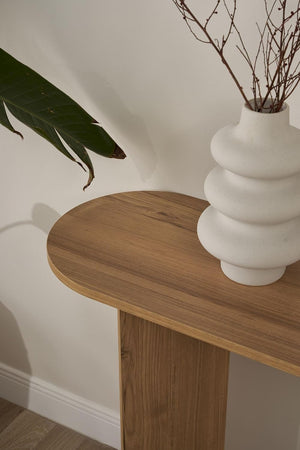 Elegant Melamine Coated Sideboard - Walnut