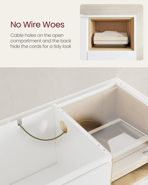 Modern Sideboard with Drawers & Adjustable Shelf - Karrari