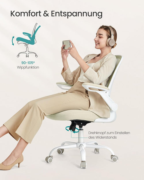 Ergonomic Mesh Office Chair with Lumbar Support - Karrari