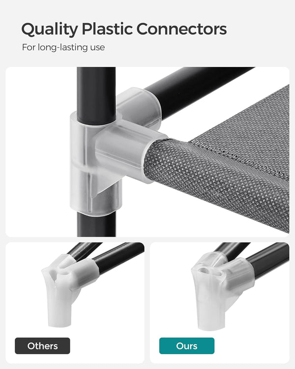 Clothes Wardrobe with 4 Hanging Rails - Karrari