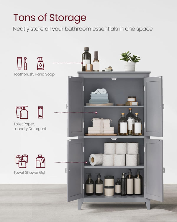 4-Door Bathroom Storage Unit - Karrari