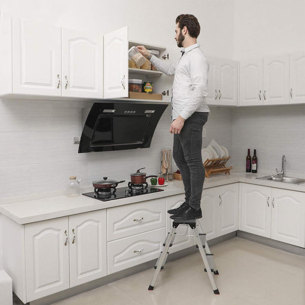 3-Level Multi-Purpose Aluminium Ladder (150kg Capacity) - Karrari