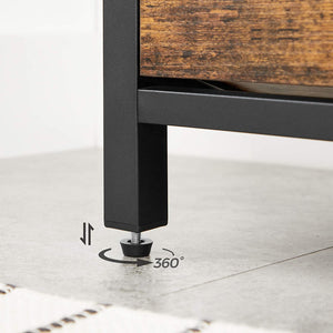Industrial Shoe Bench with Padded Seat - Karrari