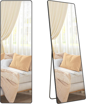 Full Length Mirror, 160 x 50 cm, Rectangle Full Body Mirror with Stand