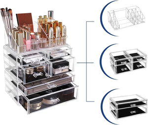Acrylic Makeup Storage Box - Karrari