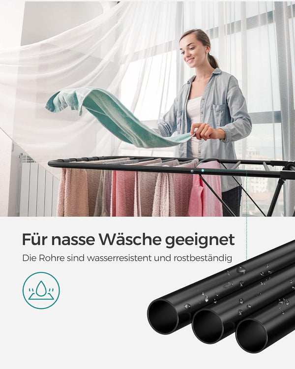 Folding Clothes Drying Rack – Multifunctional Airer - Karrari