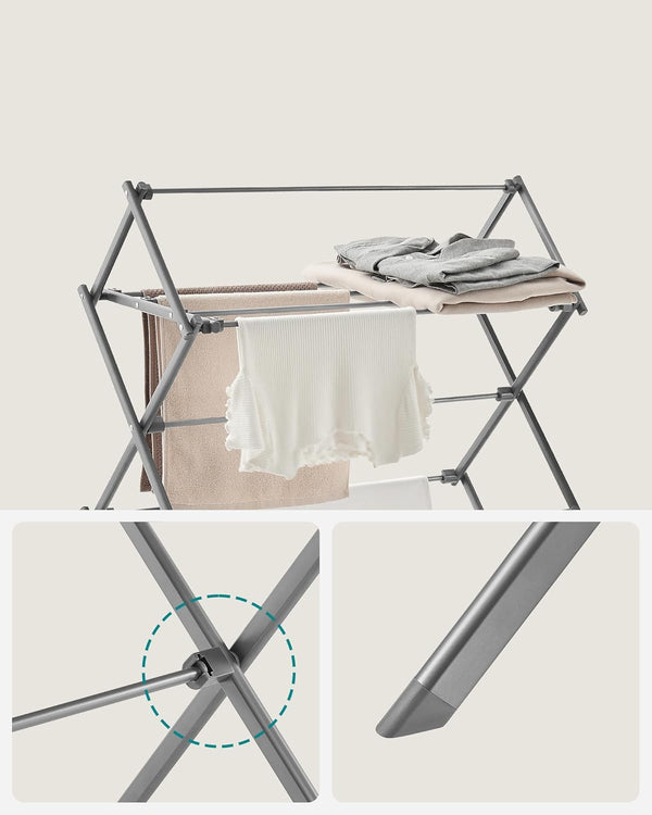 Compact Clothes Horse Dryer – Foldable, Easy Assembly - Karrari