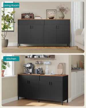Metal Cabinet with 4 Doors