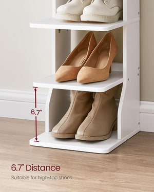 Slim 6-Tier Shoe Rack (Storage for Small Spaces) - Karrari