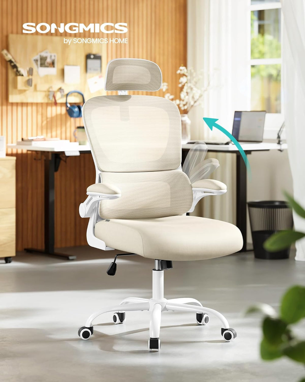 Ergonomic Chair with Double-Layer Breathable Mesh Fabric - Karrari