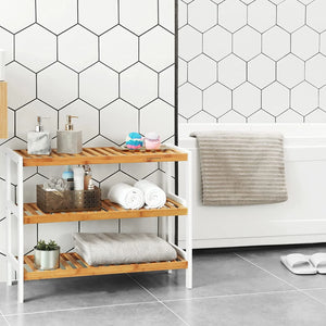 3-Tier Bamboo Storage Shelf