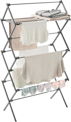 Compact Clothes Horse Dryer – Foldable, Easy Assembly - Karrari