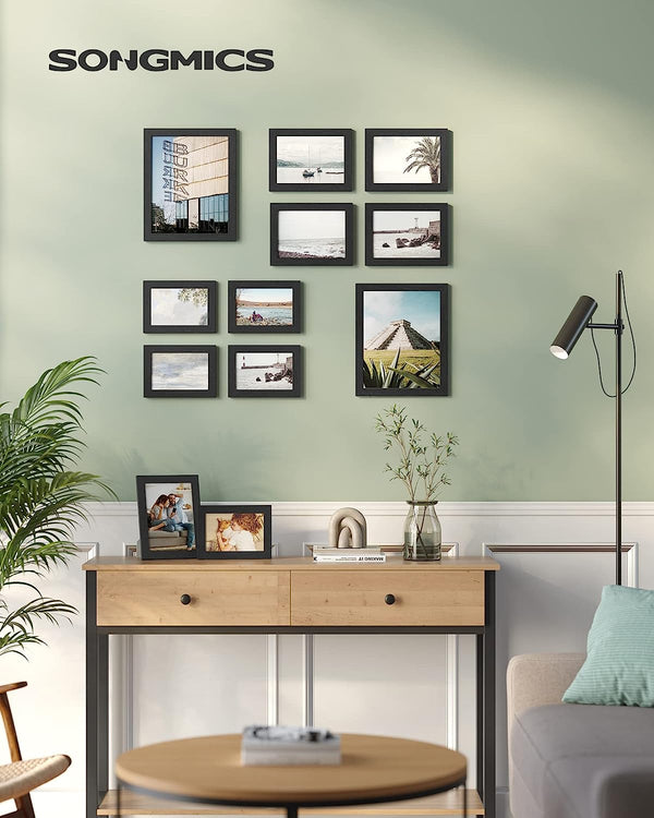 Set of 10 Collage Picture Frames (Wall or Tabletop) - Karrari