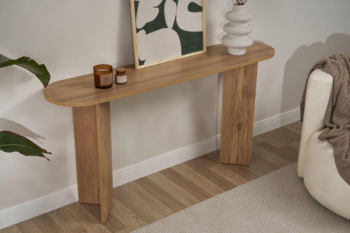 Elegant Melamine Coated Sideboard - Walnut