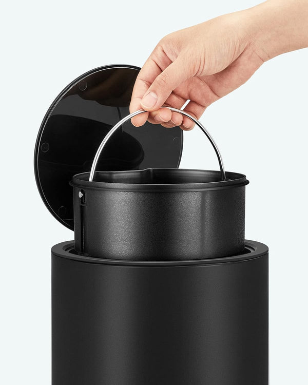 3L Bathroom Trash Can with Lid – Soft Close - Karrari