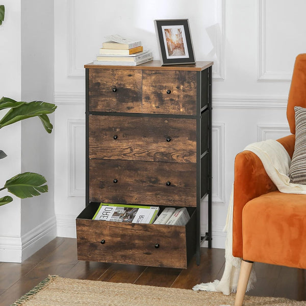 5-Drawer Fabric Storage Cabinet - Karrari