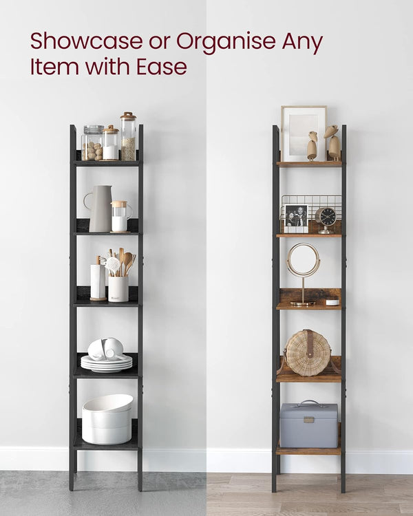 5-Tier Ladder Bookcase - Karrari