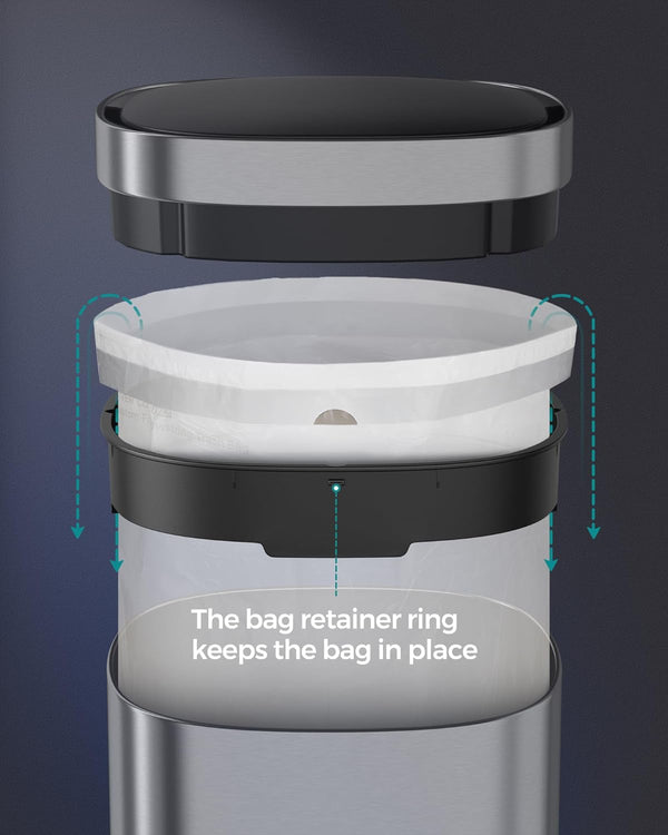 13 Gallon Motion Sensor Kitchen Trash Can - Karrari