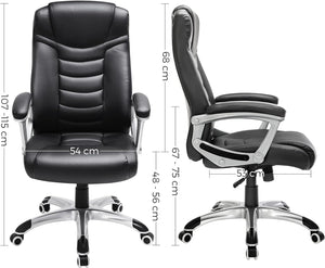 Ergonomic Office Chair – Height Adjustable & Swivel - Karrari