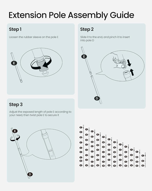 Extendable Corner Shower Shelf