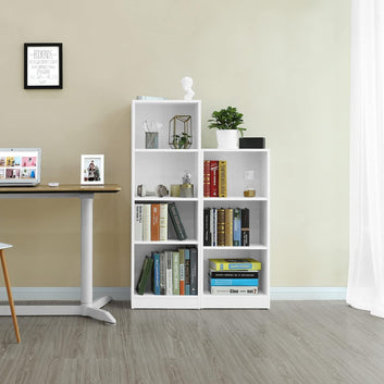 3-Tier Bookcase with Adjustable Shelves, Kid’s Bookshelf and Storage Unit for Study Home Office
