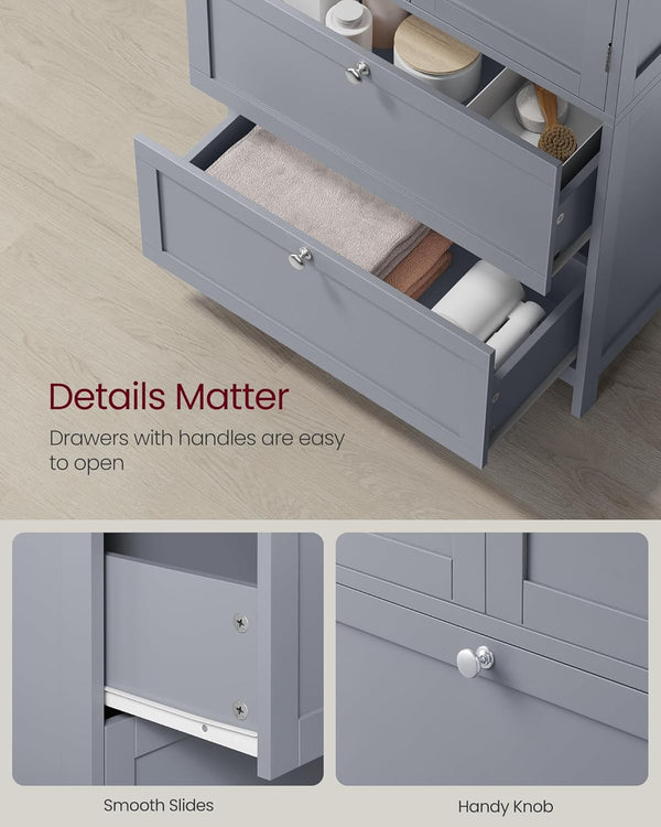 Storage Cabinet with Doors & Drawers - Karrari