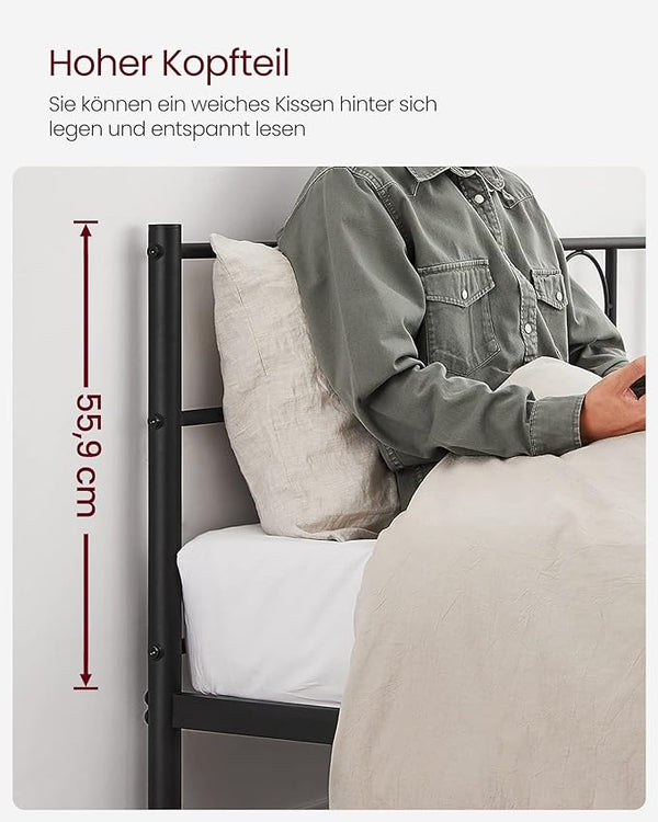 Double Metal Bed Frame - Karrari