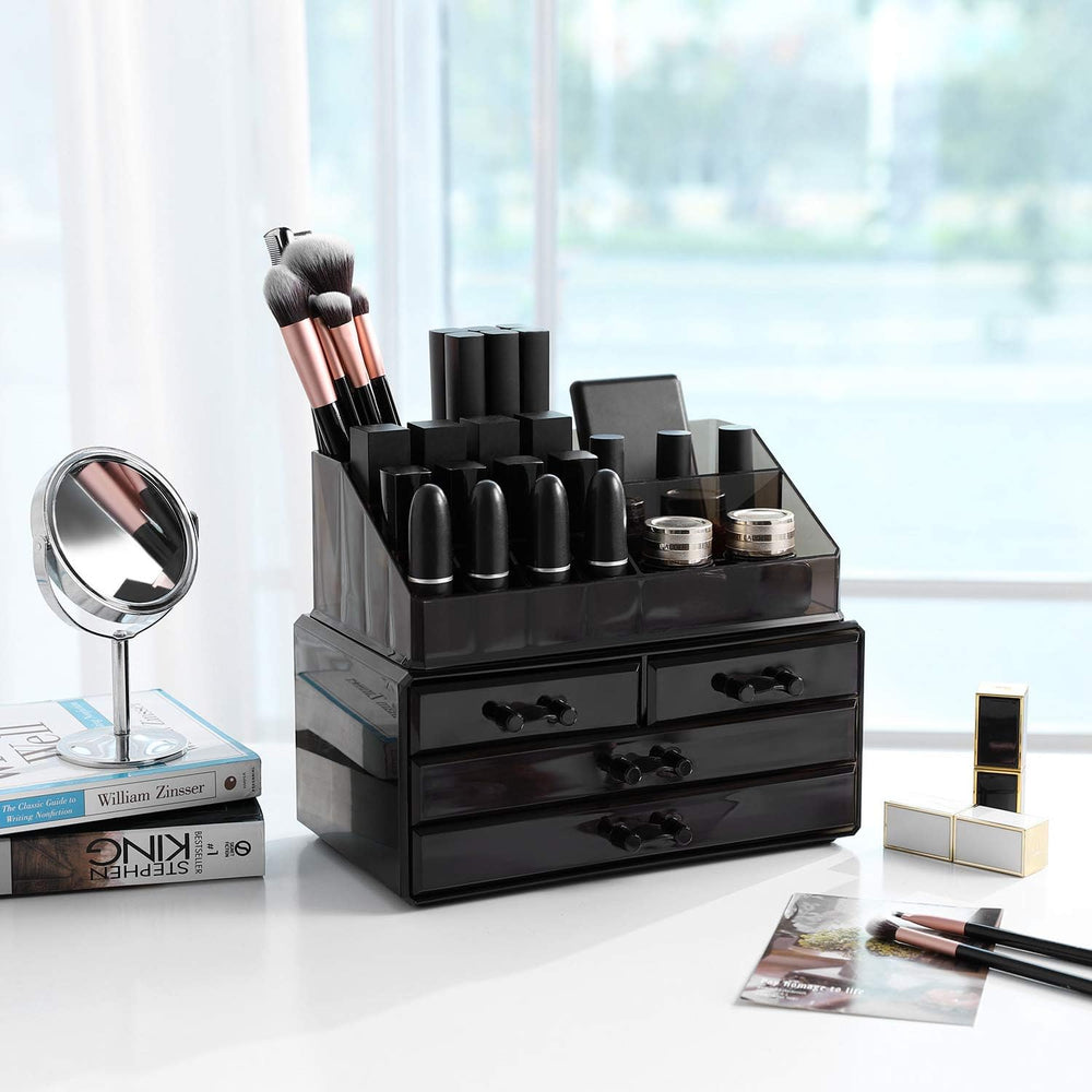 Acrylic Makeup Organizer with 4 Drawers - Karrari