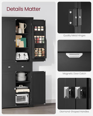 Freestanding Cupboard - Cabinets & Adjustable Shelves