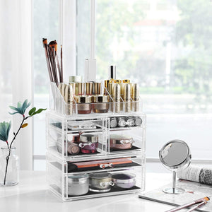 Acrylic Makeup Storage Box - Karrari