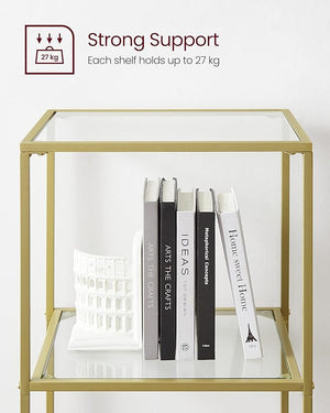 6-Tier Tempered Glass Shelf - Karrari