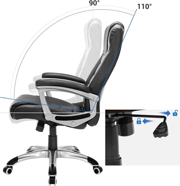 Ergonomic Office Chair – Height Adjustable & Swivel - Karrari