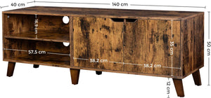Rustic Brown TV Stand - Karrari