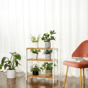 3-Tier Bamboo Storage Shelf - Karrari