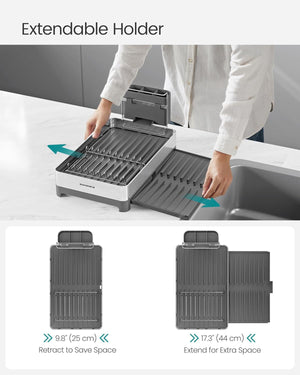 Stainless Steel Dish Rack – Expandable - Karrari