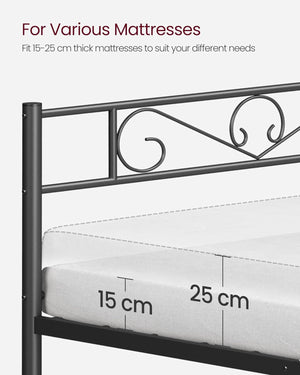 Double Metal Bed Frame - Karrari