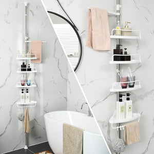 Adjustable Telescopic Bathroom Corner Shelf - Karrari