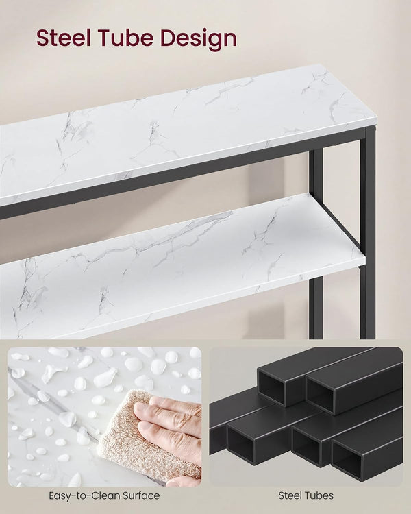 Console Table for Hallway, 2-Tier